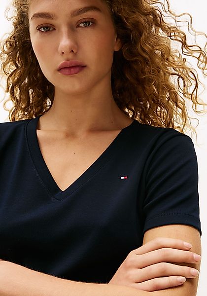 Tommy Hilfiger T-Shirt SLIM CODY V-NK günstig online kaufen