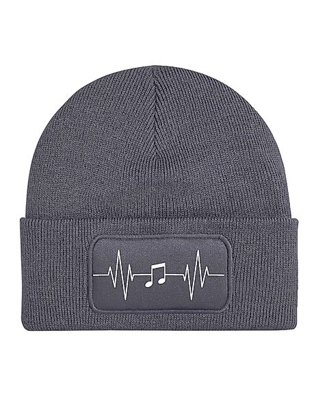 Youth Designz Beanie Heart Beat Music günstig online kaufen