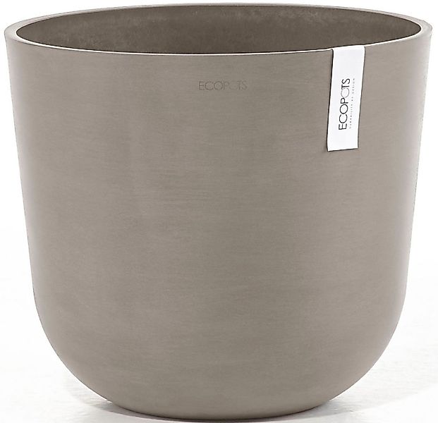 ECOPOTS Blumentopf Oslo 35 Taupe, für innen und außen: frostsicher, bruchsi günstig online kaufen
