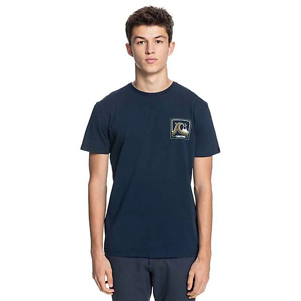 Quiksilver Highway Vagabond Kurzärmeliges T-shirt S Navy Blazer günstig online kaufen