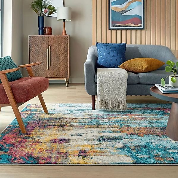 FLAIR RUGS Teppich »Abstraction«, rechteckig, Moderner Multi-Teppich günstig online kaufen
