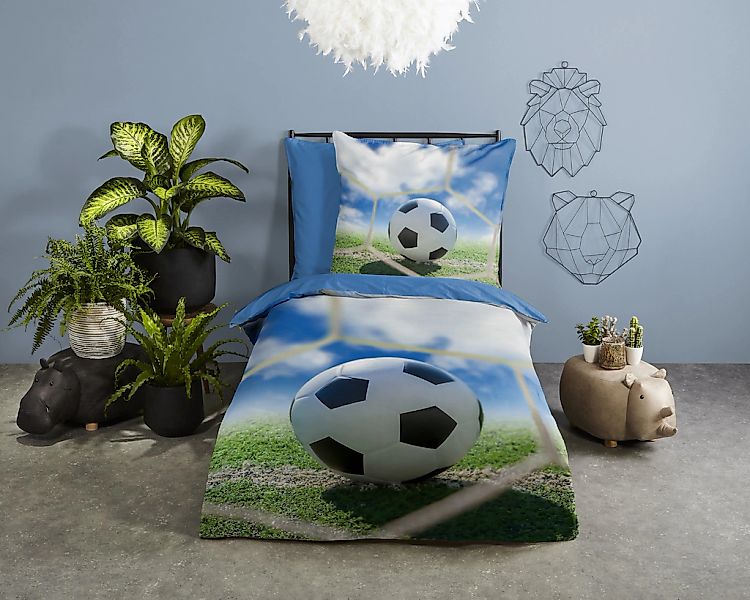 good morning Kinderbettwäsche "Maurits" 2 Stk. Baumwolle, Renforcé, Wendeop günstig online kaufen