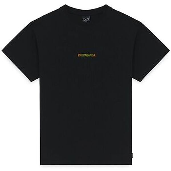 Propaganda  T-Shirt PRTS566-RIBS GRADIENT BLACK günstig online kaufen