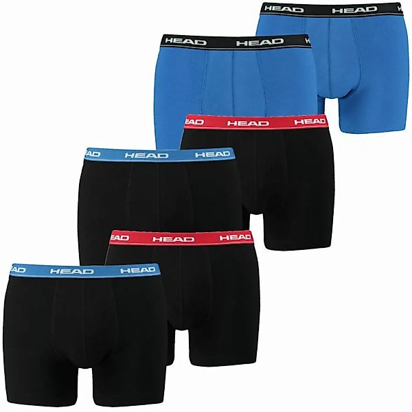 HEAD Herren Boxershorts, 6er Pack - Pants, Unterhose, Cotton Stretch, Basic günstig online kaufen