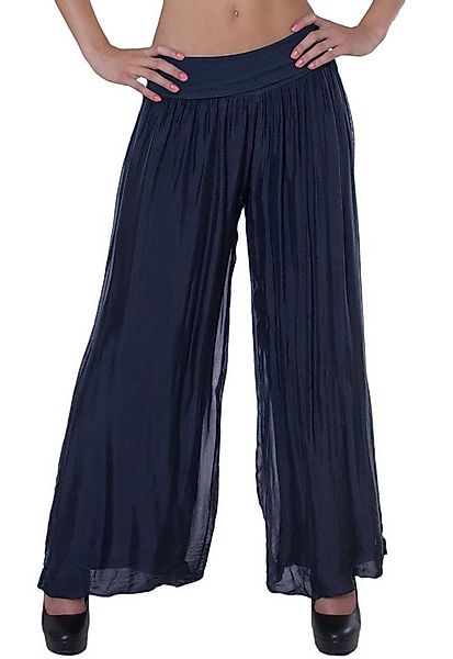 Caspar Palazzohose KHS010 elegante Damen Hose mit Seidenanteil Mit blickdic günstig online kaufen