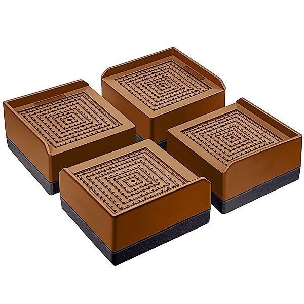 Coonoor Erhöhungs-Set 4 Stück verstellbare Möbelerhöher günstig online kaufen
