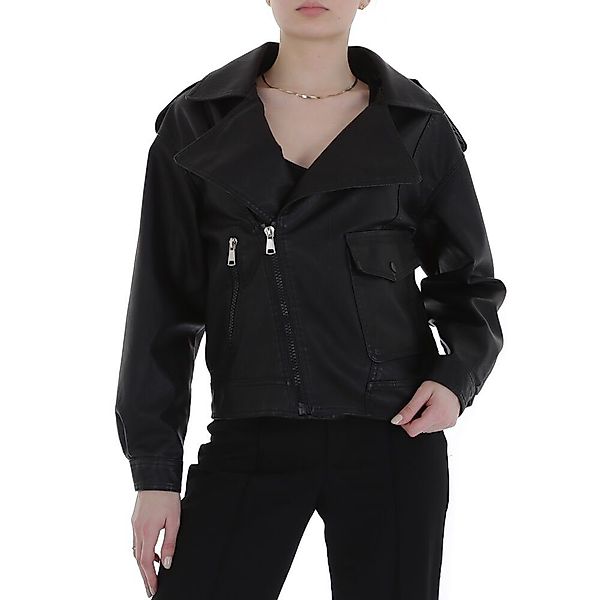 Ital-Design Steppjacke Damen Biker (80171190) Bikerjacke günstig online kaufen