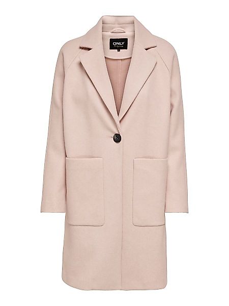 ONLY Geknöpfter Mantel Damen Pink günstig online kaufen