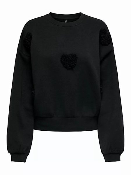 ONLY Sweater ONLKIARA L/S HEART O-NECK BOX SWT günstig online kaufen