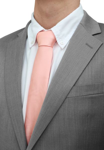 Fabio Farini Krawatte einfarbige Herren Schlips günstig online kaufen