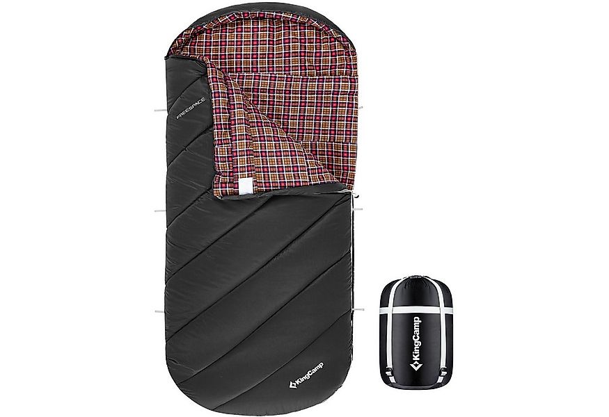 KingCamp Mumienschlafsack Deckenschlafsack Freespace 250 Winter, Schlafsack günstig online kaufen