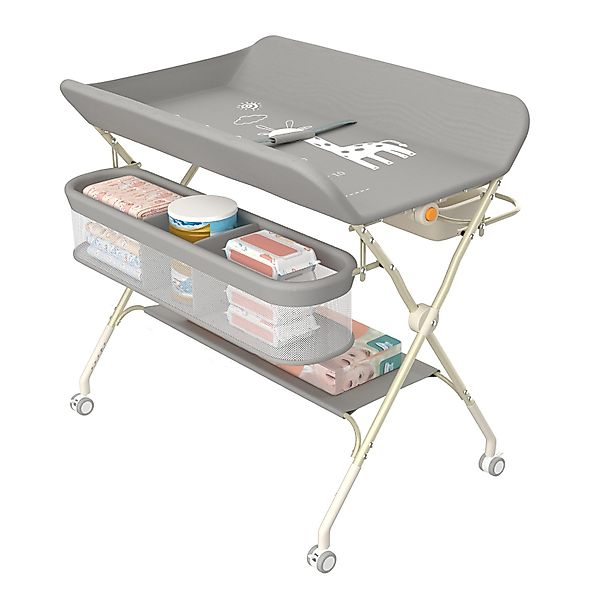 JEOBEST Wickeltisch Baby Wickelkombi, Wickelauflage,Trendy, (1-tlg) günstig online kaufen