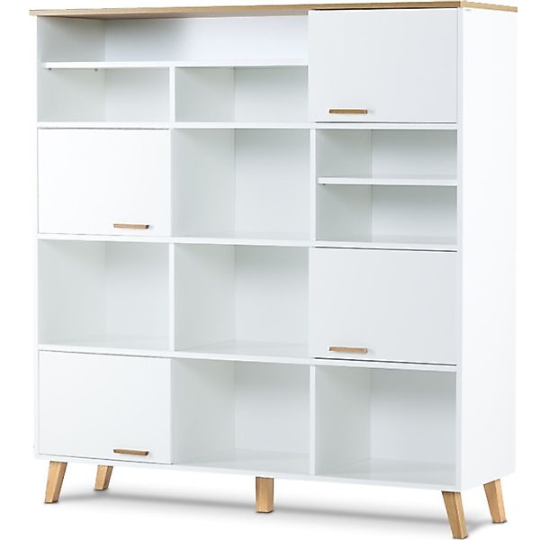 KONSIMO® Bücherregal FRISK Standregal Regalsystem Aktenregal, günstig online kaufen