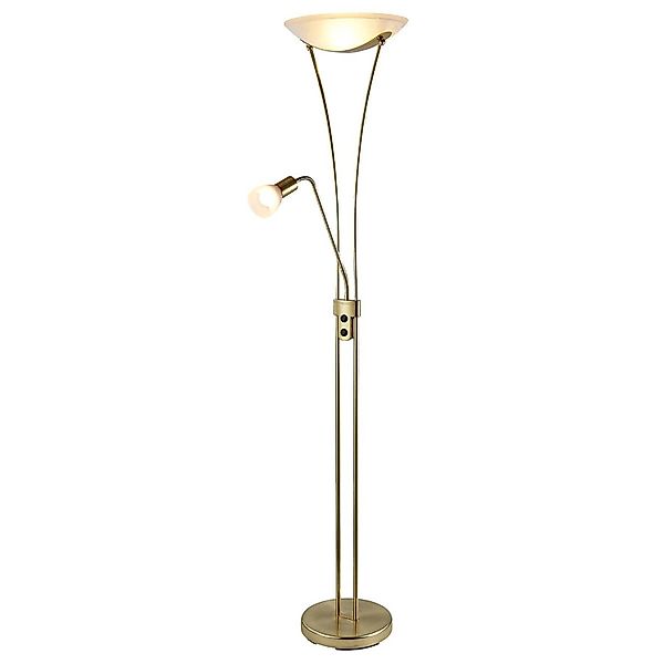 Lindby Stehlampe Felicia 9621272 Modern in Gold Messing aus Metall 3-flammi günstig online kaufen
