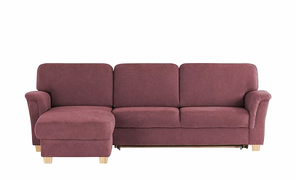 smart Ecksofa  Valencia ¦ rot ¦ Maße (cm): B: 269 H: 90 T: 173.0 Polstermöb günstig online kaufen