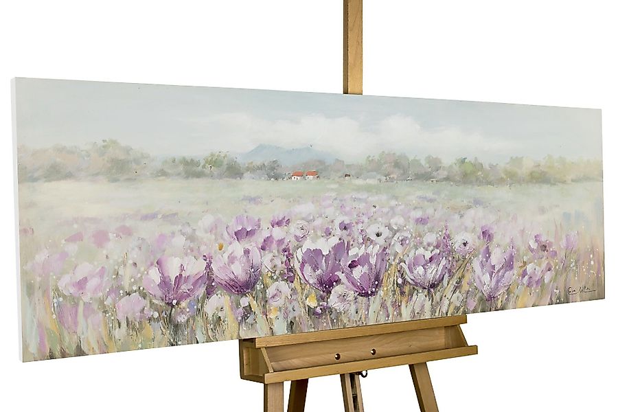 KUNSTLOFT Gemälde Blühender Sommer 150x50 cm, günstig online kaufen