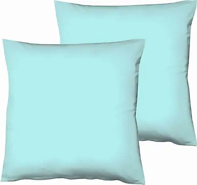 fleuresse Kissenbezüge »Colours«, (2 St.), edler, bügelfreier Interlock-Jer günstig online kaufen