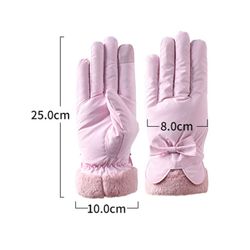 Refttenw Fahrradhandschuhe Damen Winter Warm Plüsch günstig online kaufen