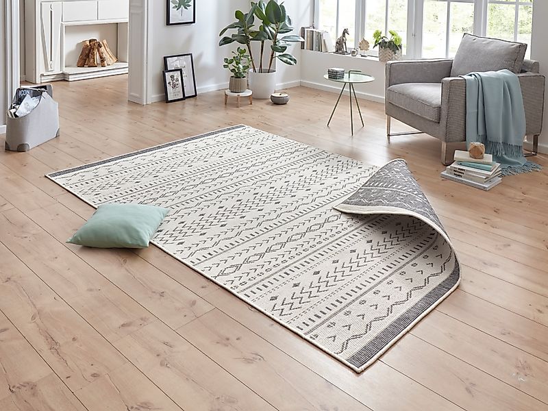 HANSE Home Teppich »Kuba Wendeteppich« rechteckig 5 mm Höhe In-& Outdoor, W günstig online kaufen