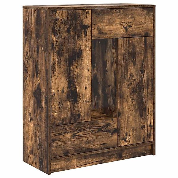 vidaXL Sideboard mit Schubladen und Türen Räuchereiche 73x31x90 cm 861854 günstig online kaufen