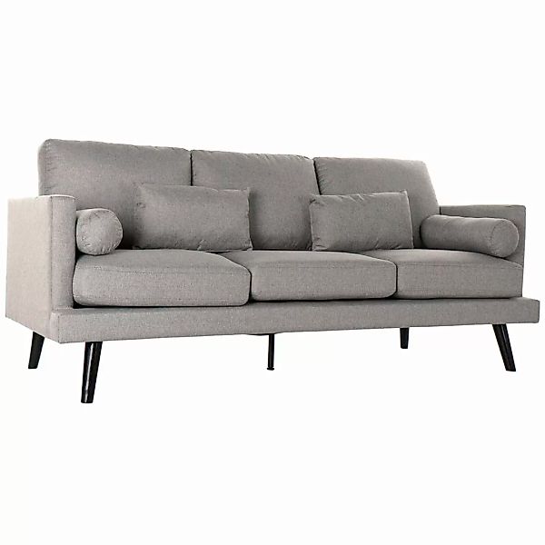 Sofa Dkd Home Decor Grau Polyester (195 X 85 X 85 Cm) günstig online kaufen
