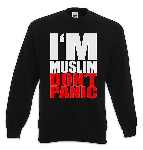 Urban Backwoods Sweatshirt I'm Muslim Don't Panic II Sweatshirt Islam Mosle günstig online kaufen