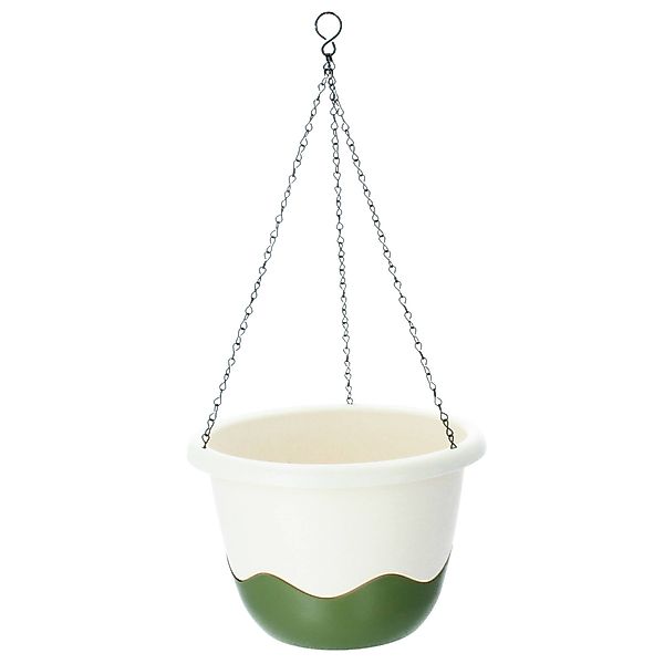 PLASTIA Blumenampel Mareta 30 cm elfenbein günstig online kaufen