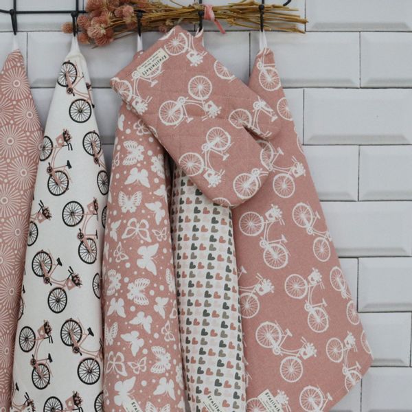 Krasilnikoff Topfhandschuhe Colourful Bikes, (1-tlg., 1-teilig), günstig online kaufen