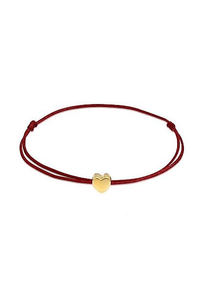 Elli Armband Herz Liebe Textil Romantik 925 Silber günstig online kaufen