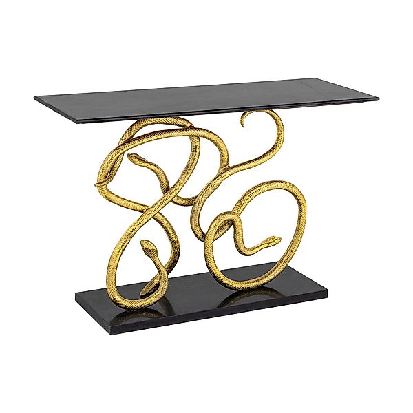 riess-ambiente Konsolentisch WILDLIFE SNAKE 115cm schwarz/gold günstig online kaufen