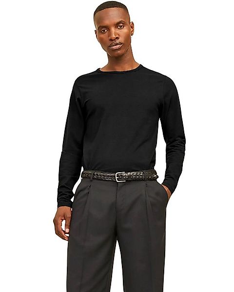 Jack & Jones Langarmshirt (Spar-Set, 3er-Pack) Basic Shirt mit Rundhalsausc günstig online kaufen