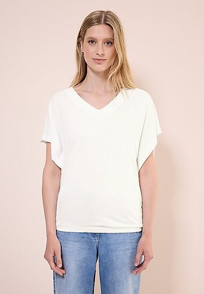 CECIL V-Shirt mit Elastiksaum günstig online kaufen