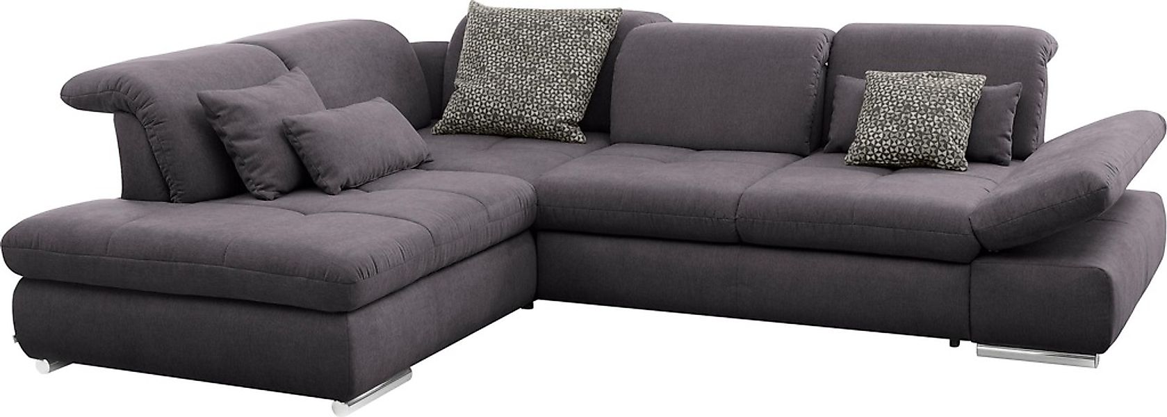 set one by Musterring Ecksofa »SO 4100 mit komfortablen Federkern und Kopft günstig online kaufen