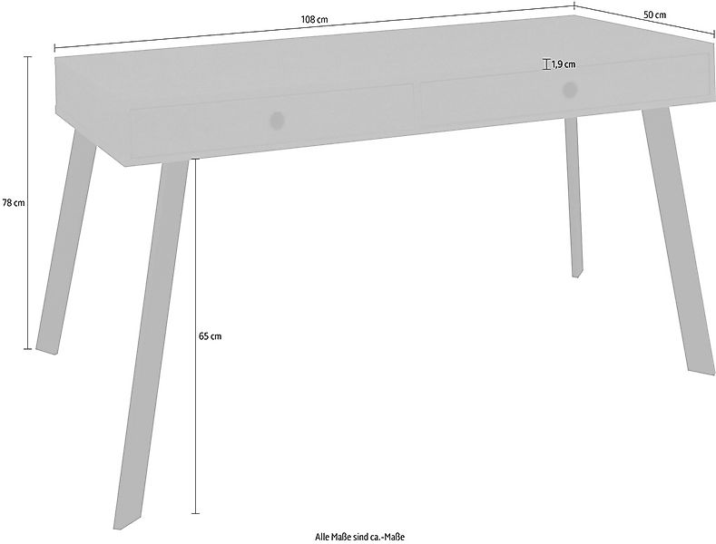 Mäusbacher Schreibtisch "Big System Office" Breite 108 cm günstig online kaufen