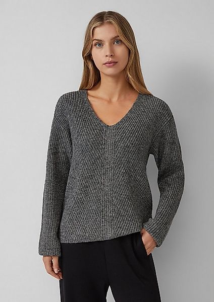 s.Oliver Longpullover Strickpullover Weicher Strickpullover im Relaxed Fit günstig online kaufen
