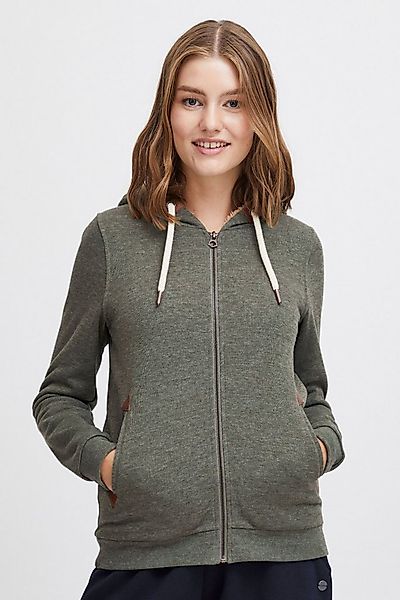 OXMO Kapuzensweatjacke OXVicky Pile Sweat Zip-Hoodie Sweatshirtjacke mit Te günstig online kaufen
