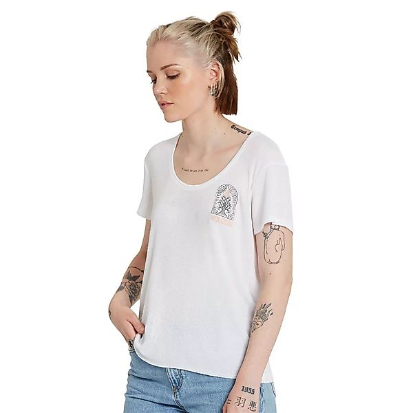 Volcom Ribit Up Kurzärmeliges T-shirt M White günstig online kaufen