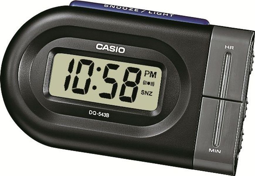 CASIO Reisewecker »DQ-543B-1EF« Quarzwecker, Wecker, Geschenkidee, Schlafzi günstig online kaufen