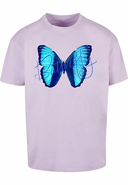 Merchcode T-Shirt "Merchcode Herren Butterfly Blue Heavy Oversized Tee", (1 günstig online kaufen