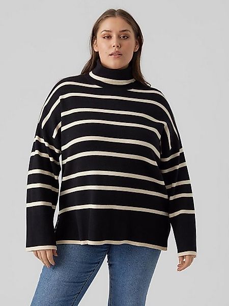 Vero Moda Curve Rollkragenpullover VMSABA LS ROLLNECK BLOUSE GA NOOS CUR günstig online kaufen