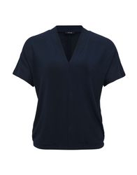 OPUS Kurzarmshirt SAGIE Regular in Feinstrick günstig online kaufen
