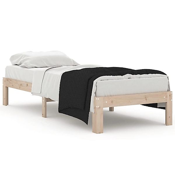 vidaXL Bett Massivholzbett 75x190 cm günstig online kaufen