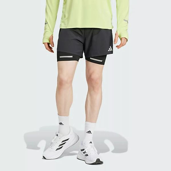 adidas Performance Laufshorts ULTIMATE RUNNING REFLECTIVE 2-IN-1 SHORTS günstig online kaufen