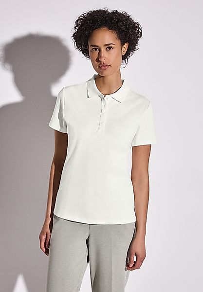 STREET ONE Poloshirt aus Baumwolle mit günstig online kaufen