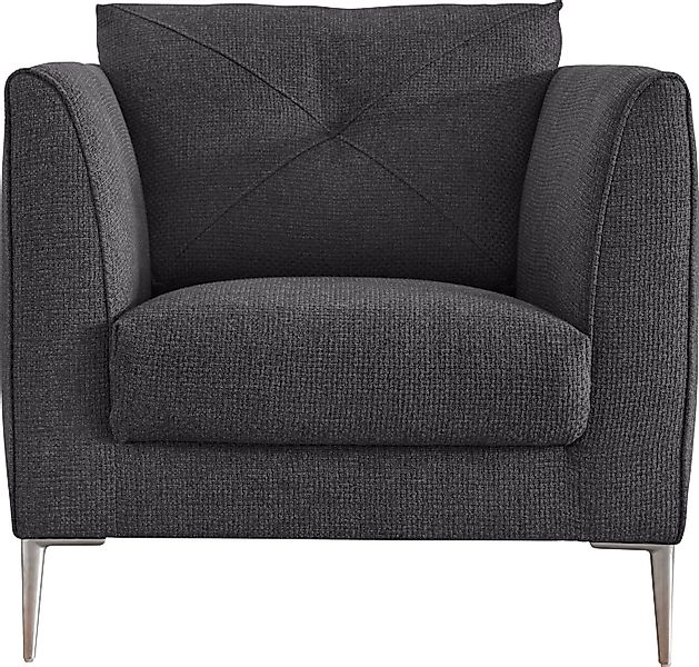 TRENDMANUFAKTUR Sessel "Chilltime, Loungesessel, Komfortsitzhöhe 46cm, Brei günstig online kaufen