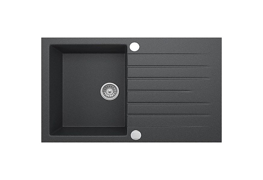 Homeline Granitspüle LADY Granitspüle Küchenspüle Granit Siphon Einbauspüle günstig online kaufen