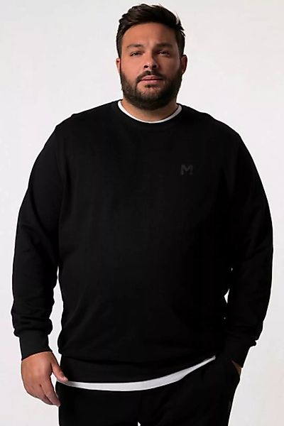 Men Plus Sweatshirt Men+ Sweatshirt Basic Rundhalsausschnitt bis 8 XL günstig online kaufen