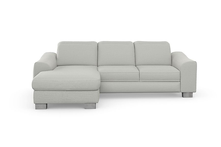 sit&more Ecksofa »Dundee L-Form«, mit Federkern und Edelstahlfüßen, wahlwei günstig online kaufen
