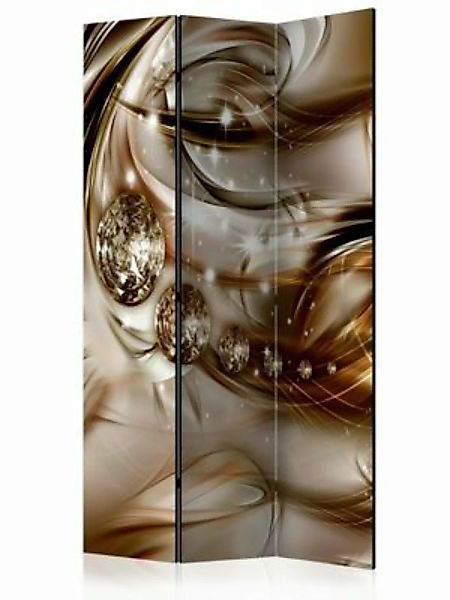 artgeist Paravent Chocolate Tide [Room Dividers] braun-kombi Gr. 135 x 172 günstig online kaufen