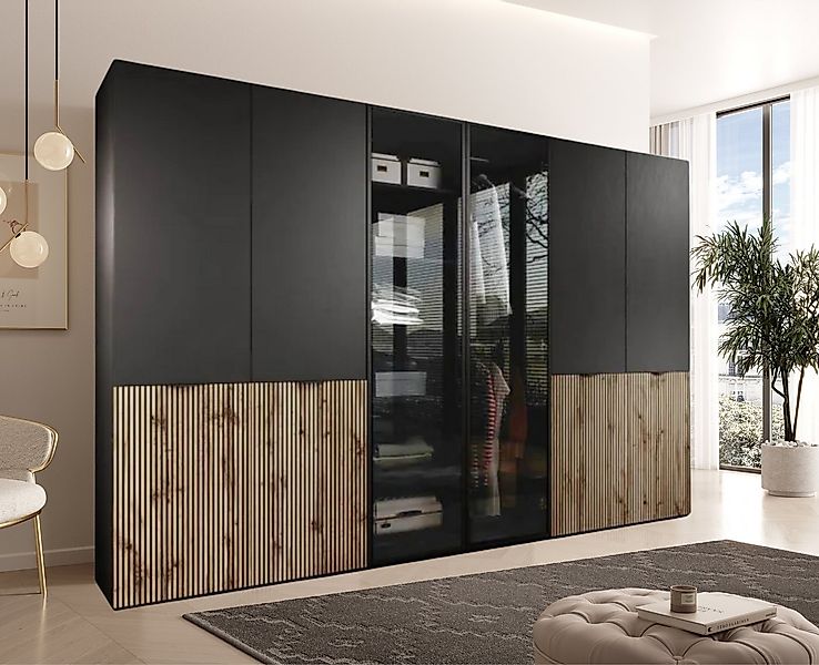 MOEBLO Drehtürenschrank MINEWRA ANTISOL 300 (Moderner Drehtürenschrank mit günstig online kaufen